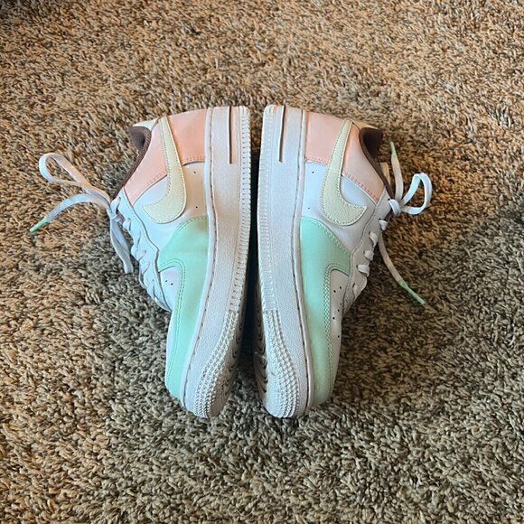 NIKE TD FORCE 1 LV8 - WHITE/ COCONUTMILK/ MINTFOAM - Picture 3 of 7